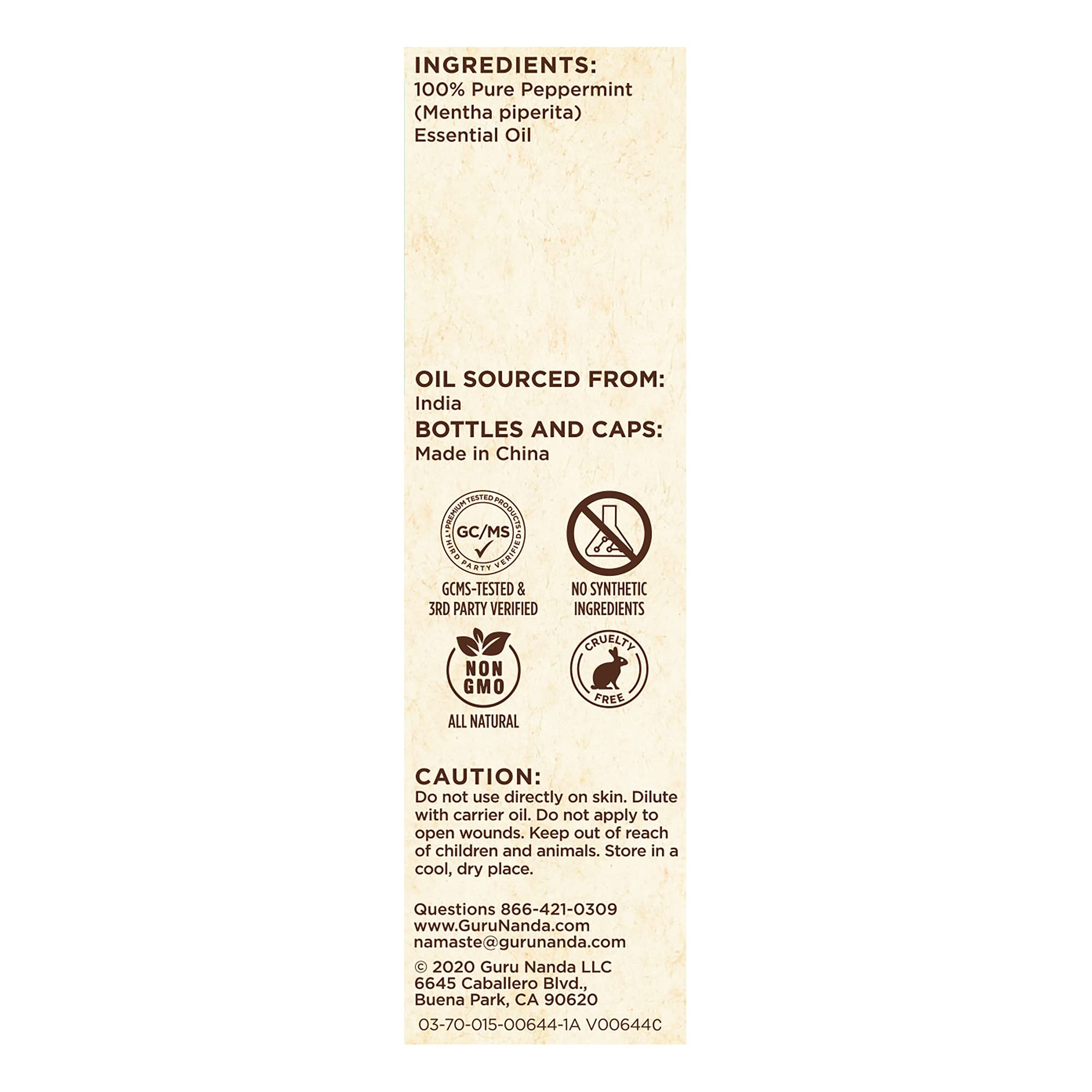 Conseils d dilution GuruNanda menthe pure pour DIY et soins maison