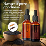 GuruNanda huile de nigelle usage smoothie: facile à ajouter à vos boissons quotidiennes.