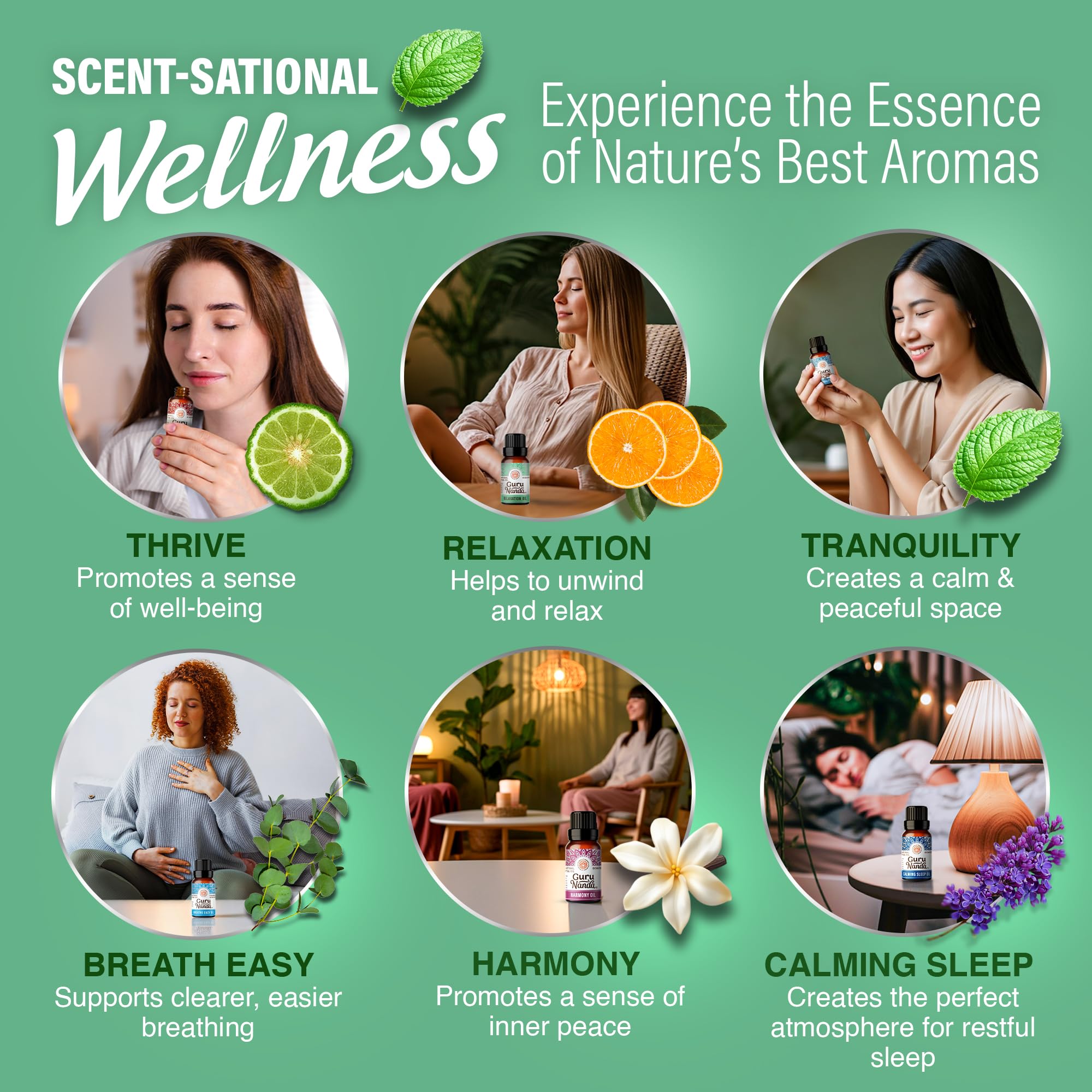 Gurunanda Relaxation: senteur douce favorisant un moment de détente