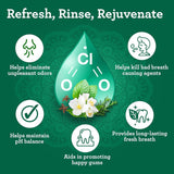 Système à double chambre Gurunanda garantissant un rinçage efficace.