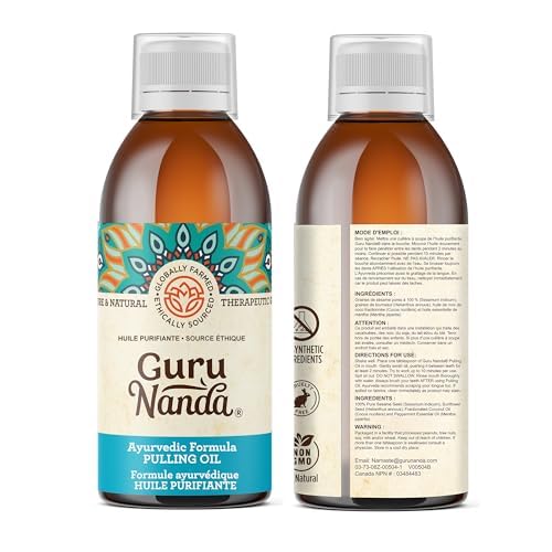 GuruNanda – Routine quotidienne bucco-dentaire avec des ingrédients naturels.