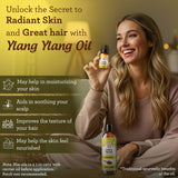 GuruNanda Ylang Ylang arôme floral pour une ambiance aromathérapie