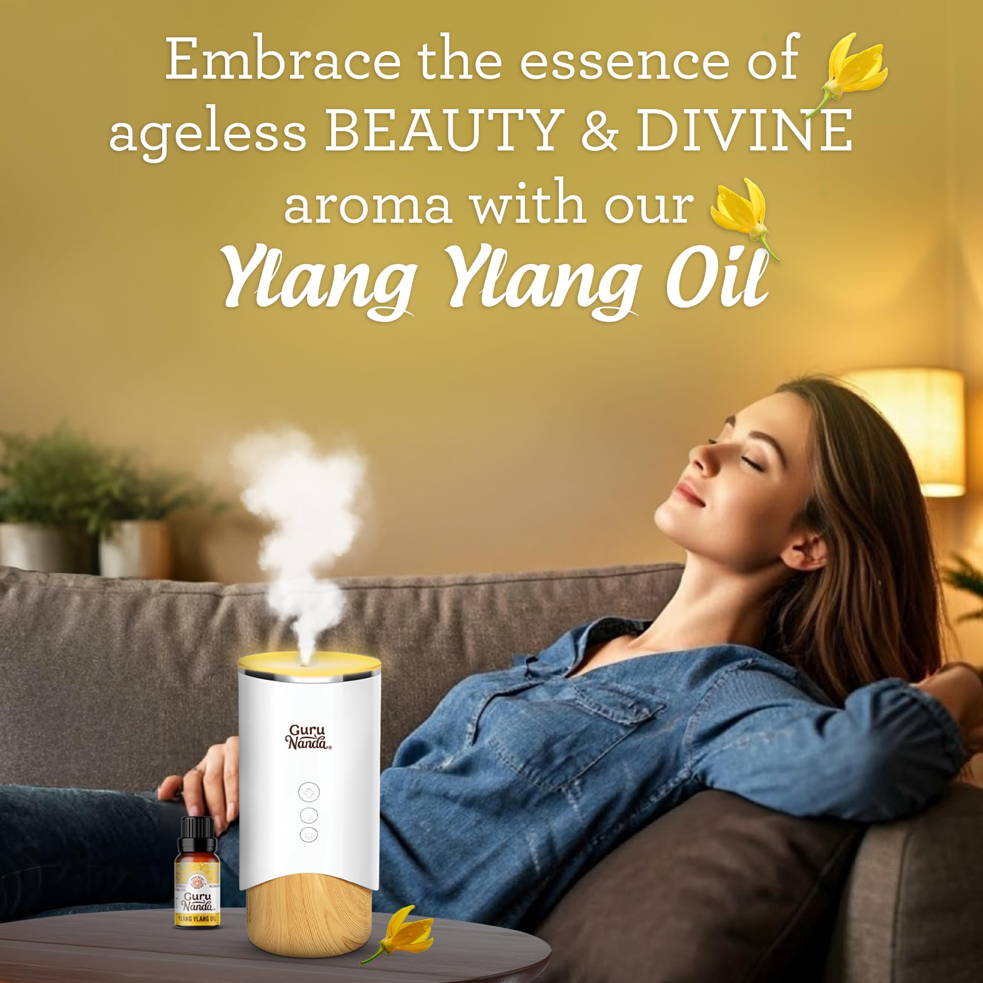 GuruNanda Ylang Ylang recettes maison, mélanges parfumés pour soins