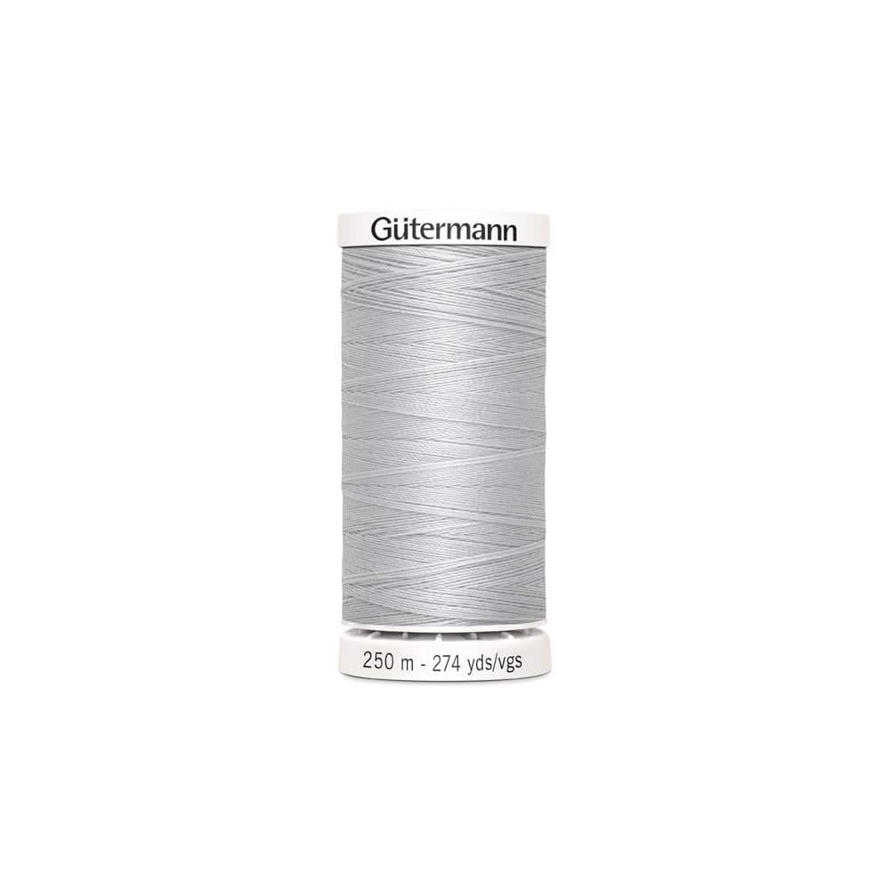 Gütermann Sew-All fil argenté, 274 yd, idéal pour toutes coutures et finitions.