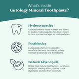 Gutology dentifrice hydroxyapatite brossage quotidien — barrière remineralisation pour des dents plus fortes
