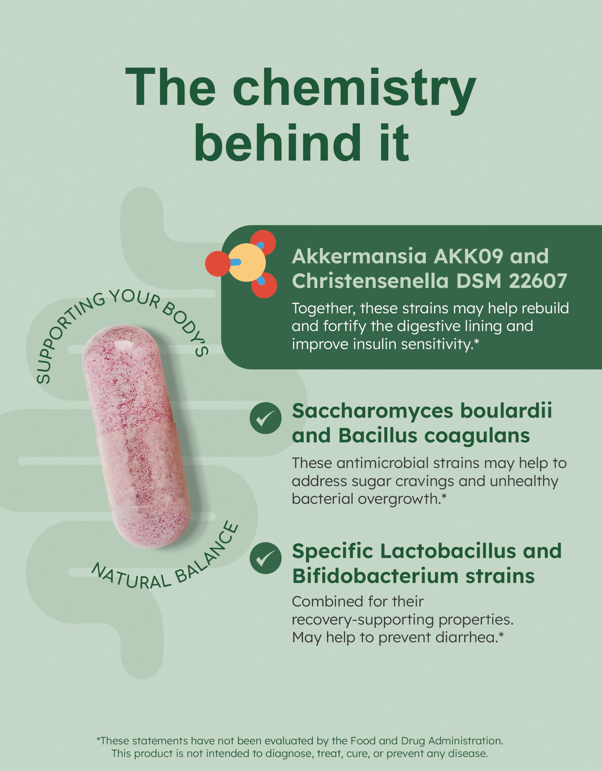 GutRx Balance – Akkermansia muciniphila et Christensenella minuta pour la diversité intestinale.