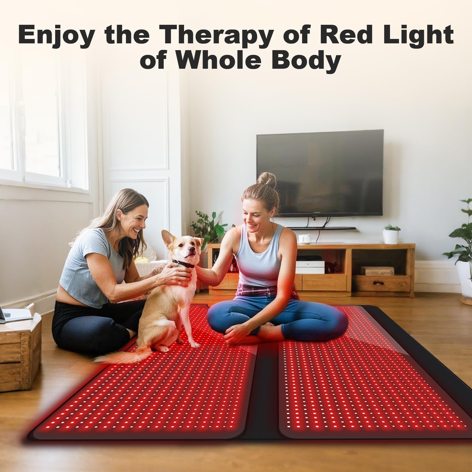 GUYULUX Thérapie lumière rouge – utilisation quotidienne à domicile pour le bien être.