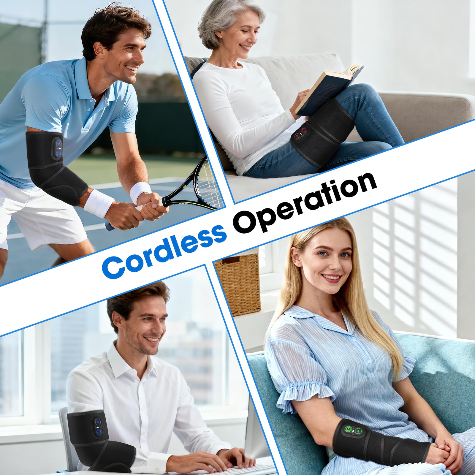 GVMSOR design 3D pour bras et coude, ajustement stable