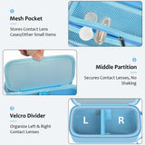 GWCASE étui compact et portable pour lentilles au quotidien.