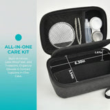 GWCASE kit lentilles avec miroir intégré et accessoires