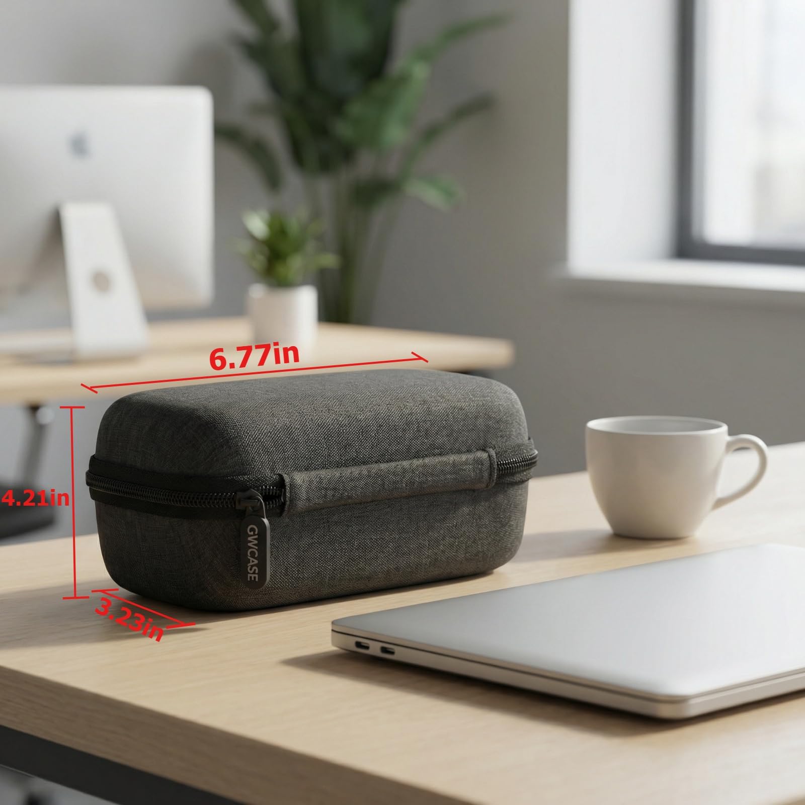 GWCASE espace pour deux paires de lunettes organisé