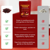 GXSAE Capsaicin Power – capsules faciles à avaler, idéal en déplacement