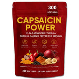 GXSAE Capsaicin Power – bouteille de gélules pratique pour la routine quotidienne