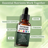 GXSAE Kindled Soutien Thyroïdien: ashwagandha pour favoriser l'équilibre et la sérénité.