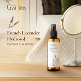 Brume oreiller lavande de Gya Labs, favorise un sommeil paisible.