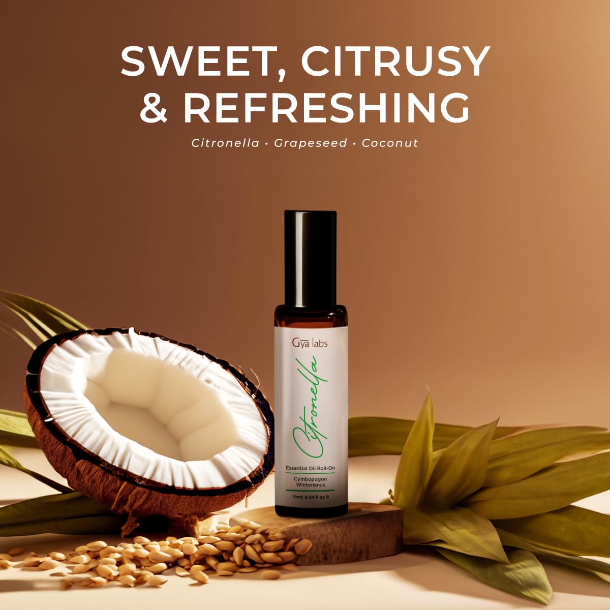 Parfum citronné frais de Citronnelle Gya Labs offrant une sensation revigorante