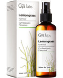 Gya Labs Hydrosol citronnelle – brume visage et corps pour hydratation légère et fraîche.