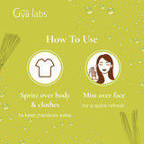 Gya Labs citronnelle hydrosol – option écologique sans additifs synthétiques.