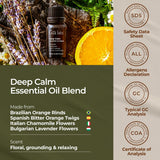 Certifications GC/MS et COA garantissant traçabilité pour Deep Calm.