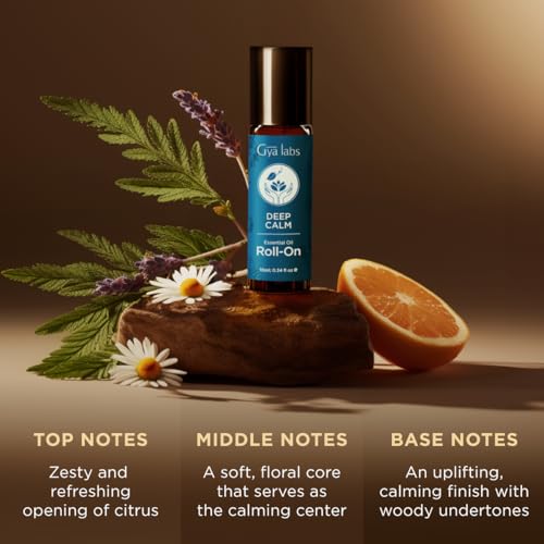 Roll-on Deep Calm en camping, aromathérapie pratique en plein air.