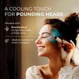 Gya Labs eucalyptus Roll-On, arôme frais pour revitaliser les sens en déplacement.