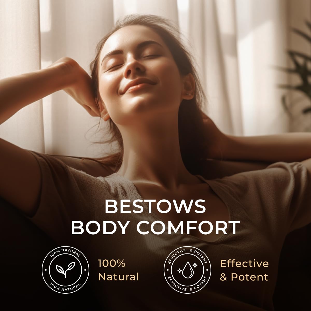 Massage relaxant avec l’huile encens et myrrhe de Gya Labs
