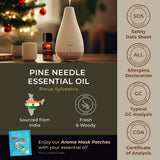 Gya Labs huile essentielle de pin, emballage soigné et contrôle qualité.