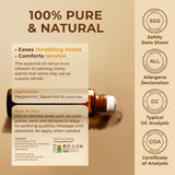 Gya Labs Migraine Manager Roll-On, format compact pour camping et voyages.