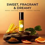 Gya Labs Peace Roll-On avec patchouli: diffusion douce et riche en notes boisées.