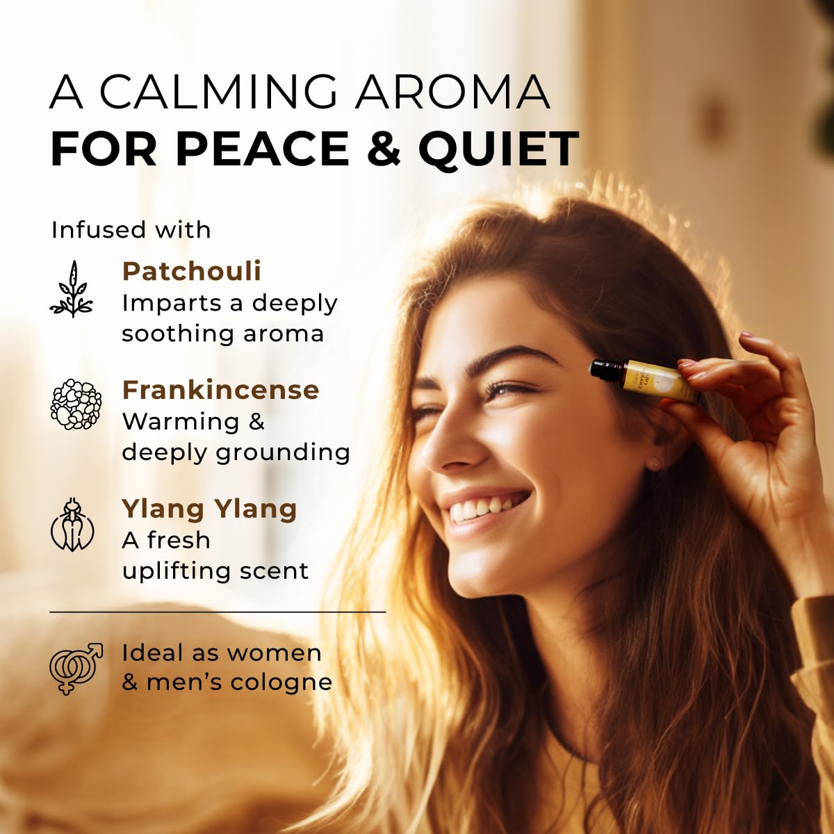 Gya Labs Peace Roll-On compact: compagnon de voyage discret et efficace.
