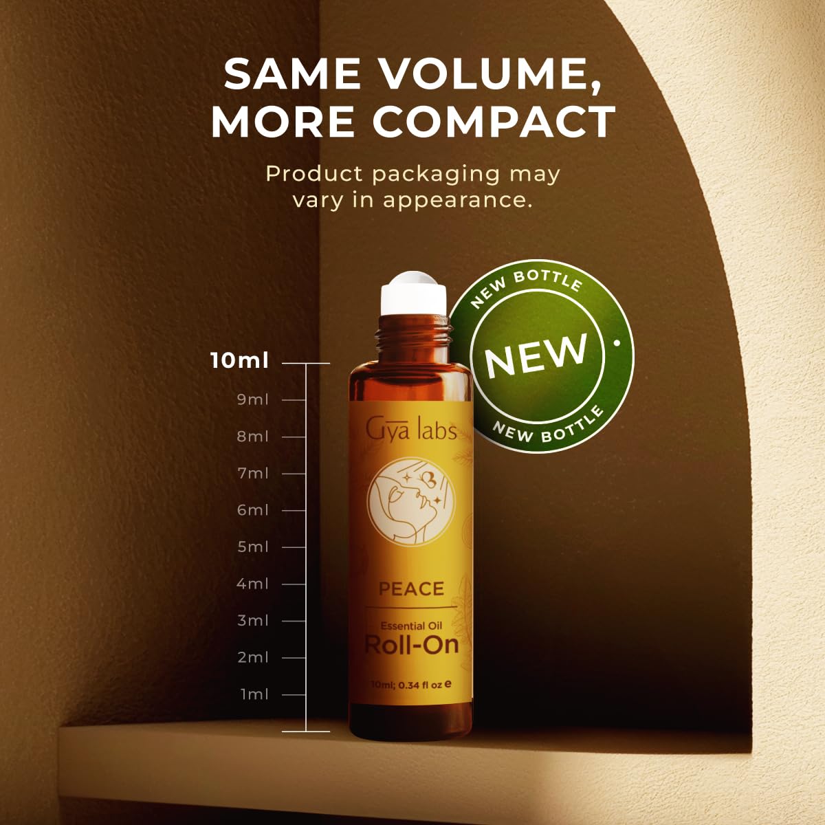 Gya Labs Peace Roll-On portable: usage rapide et pratique en toutes circonstances.