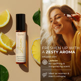 Gya Labs Roll-On Citron, application cutanee légère pour peau rafraîchie.