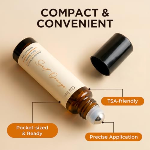 Gya Labs Roll-On Orange: Moment de méditation aromatique pour relaxer