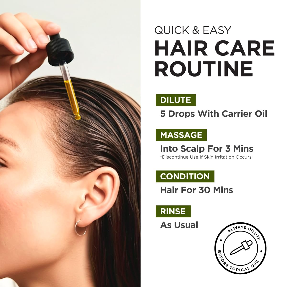 Huile pré-shampooing Gya Labs romarin, soin capillaire.