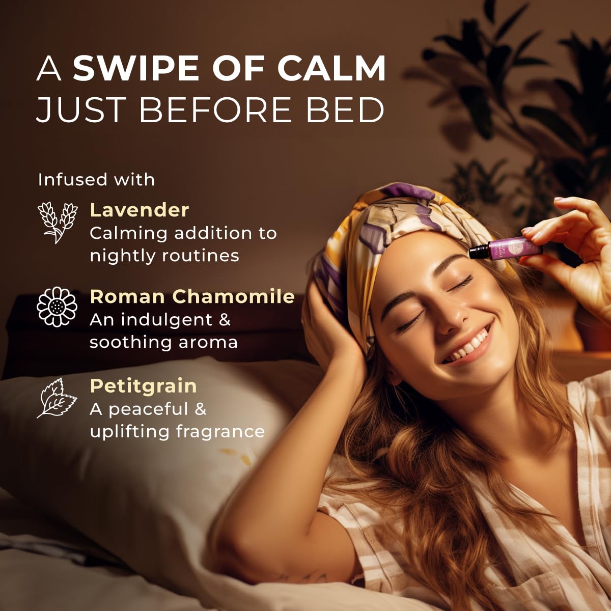 Roll-On Sommeil Lavande Gya Labs, parfum apaisant pour calmer l'esprit