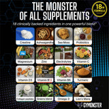 Capsules Gymonster Omega-3 algales, bien etre cardiovasculaire