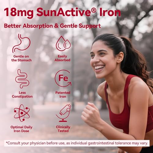 Gynable Fer Doux – complété par acide folique et vitamines B pour la formation du sang