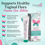 Gynalac Formule Duo – acide lactique et hyaluronate pour confort.