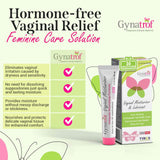 Gynatrof application quotidienne, routine douce pour le confort intime.