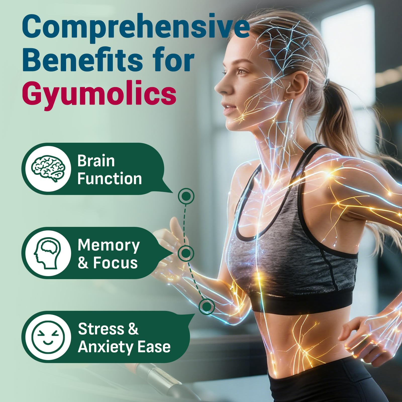 Capsules Gyumolics Taurine prêtes à l’emploi pour soutien quotidien.