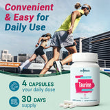 Athlète utilisant Gyumolics Taurine pour soutenir l’activité physique.