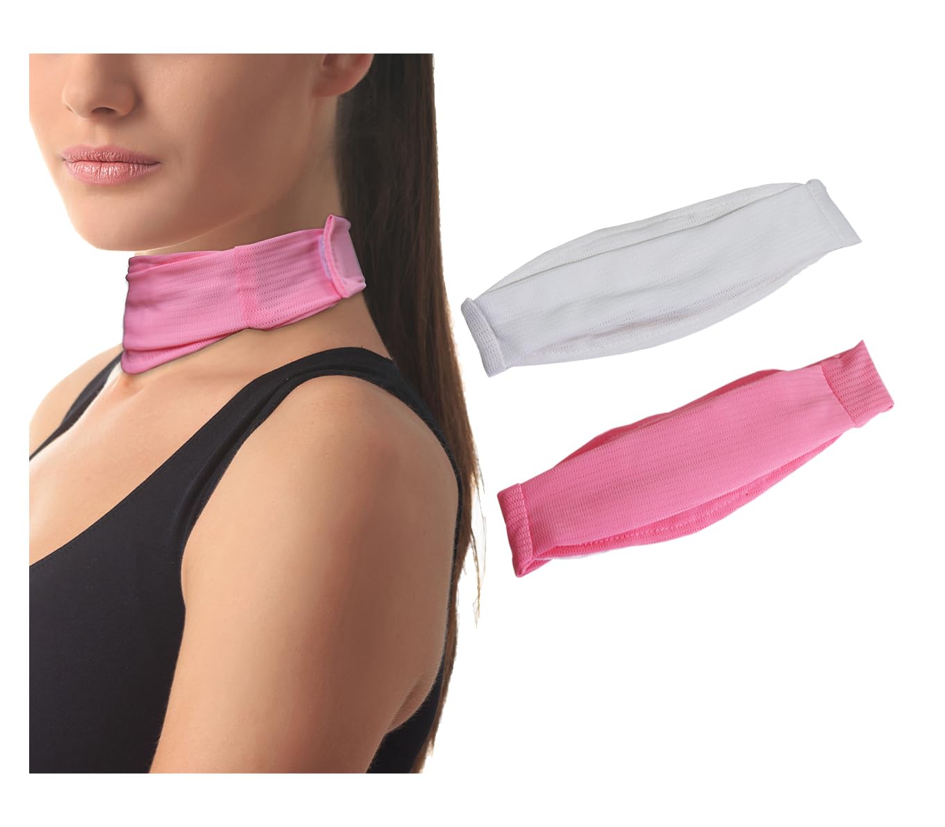 GZFQJJ couvre-trachéostomie du cou, ensemble pratique et ajustable.