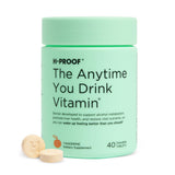 Gommes H-PROOF vitamine à mâcher, boîte mandarine, soutien métabolique après boisson.