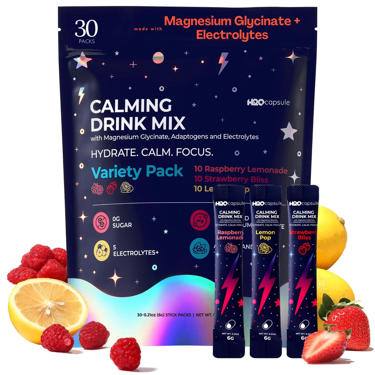 H2O Capsule Calm – sachet, hydratation apaisante pour chaque jour