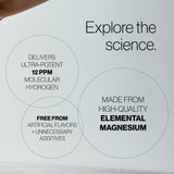 Hydrogène des tablettes H2TAB avec antioxydants après l'effort.