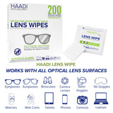 HAADI lingettes pré-humidifiées pour appareils photo – nettoyage sûr sans rayures.