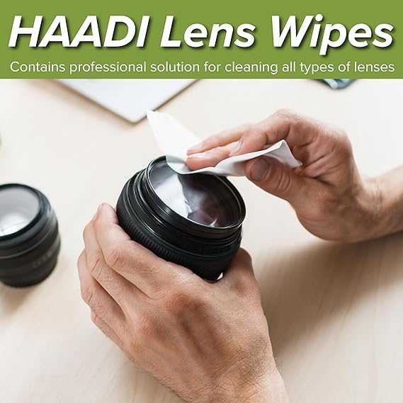 HAADI lingettes pré-humidifiées pour miroirs – éclat net en un seul geste.