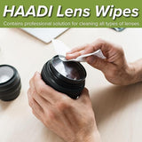 HAADI lingettes pré-humidifiées pour miroirs – éclat net en un seul geste.