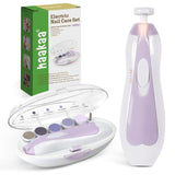 Haakaa coupe-ongles bébé électronique avec lumière DEL, pratique et sûr.