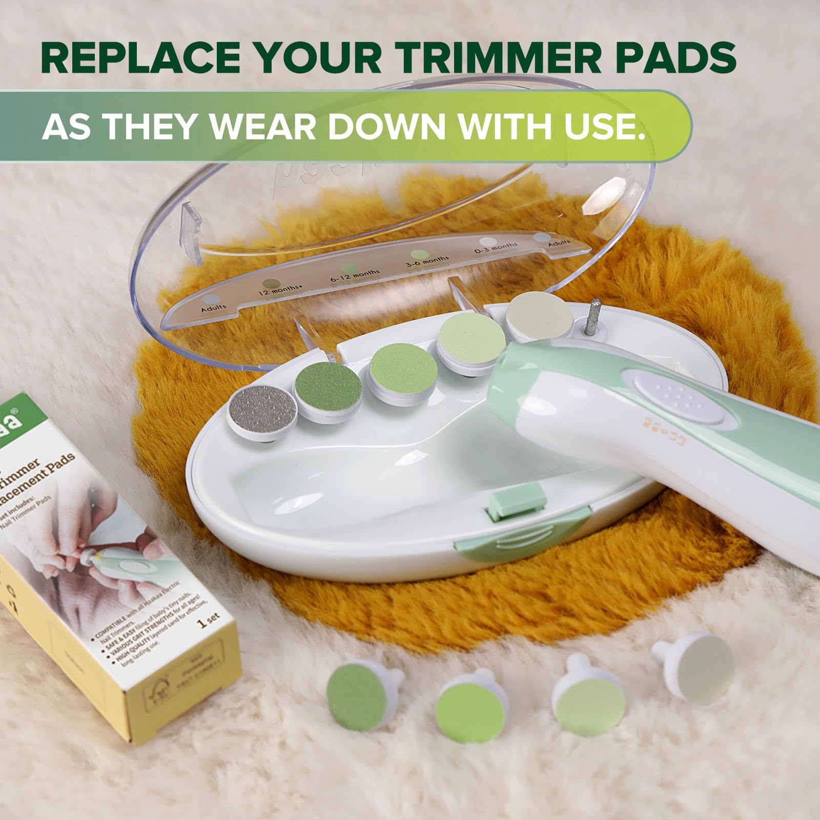 Haakaa tampons-remplacement compatibles tous modèles Haakaa — usage pratique et rapide.